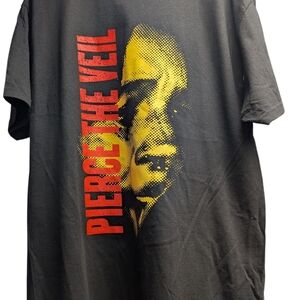 Pierce The Veil T-Shirt Large 2023 Tour I Can't Hear You Concert Tee Double Side